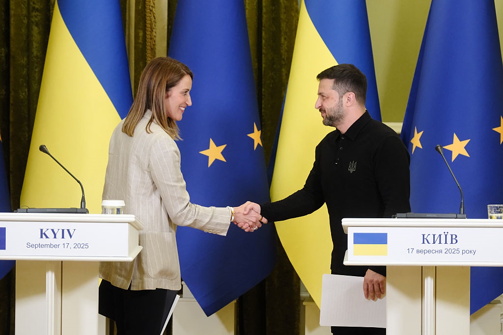 Новини України - Зеленський зустрівся з головою Європарламенту