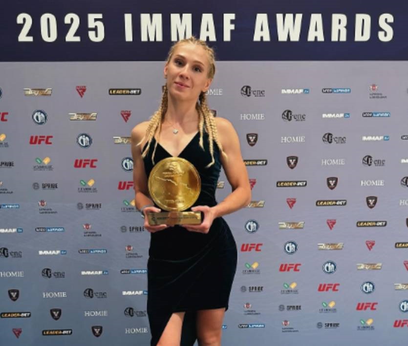 Новини спорту - Тріумф у ММА: українка визнана спортсменкою року за версією IMMAF