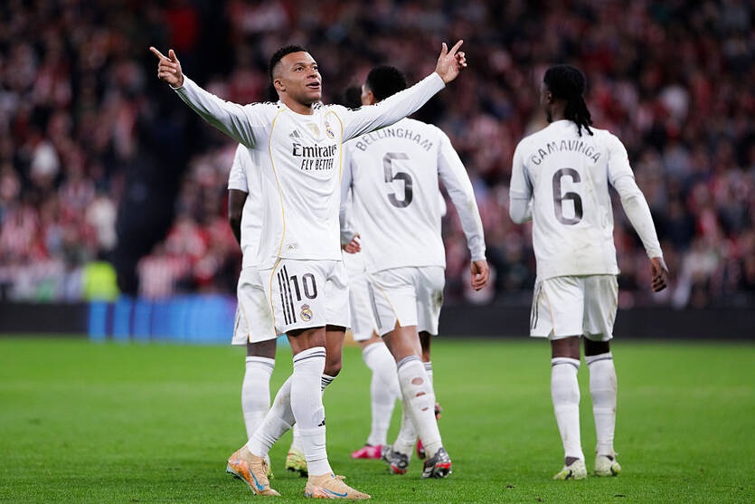 Дубль Мбаппе допоміг Реалу розгромити Атлетік