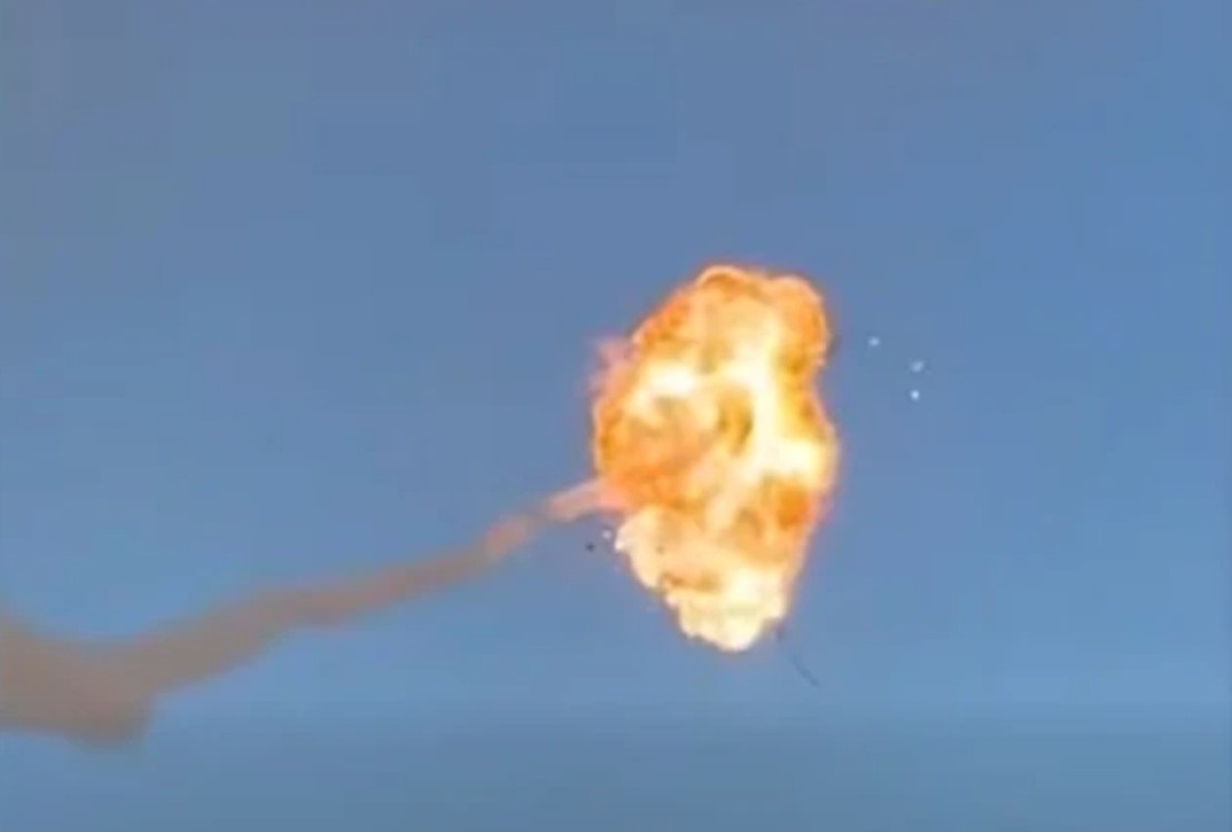 Новини України - Повітряні сили показали ефектне збиття дронів РФ