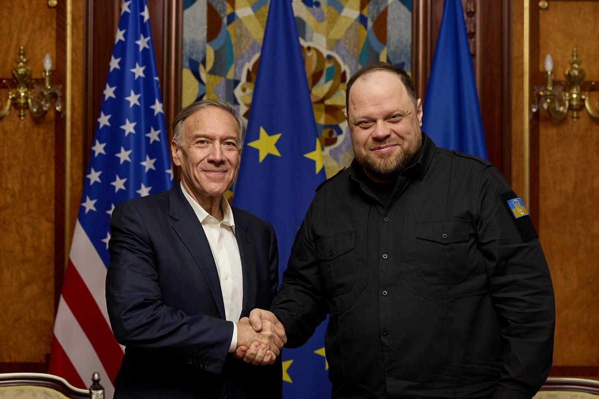 До Києва з візитом прибув ексдержсекретар США Помпео