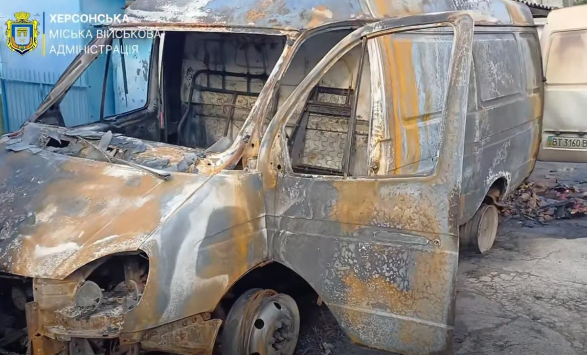 Росіяни атакували дроном ринок у Херсоні